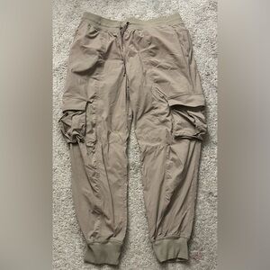 Lululemon Beige/Tan colored cargo Dance Studio joggers size L